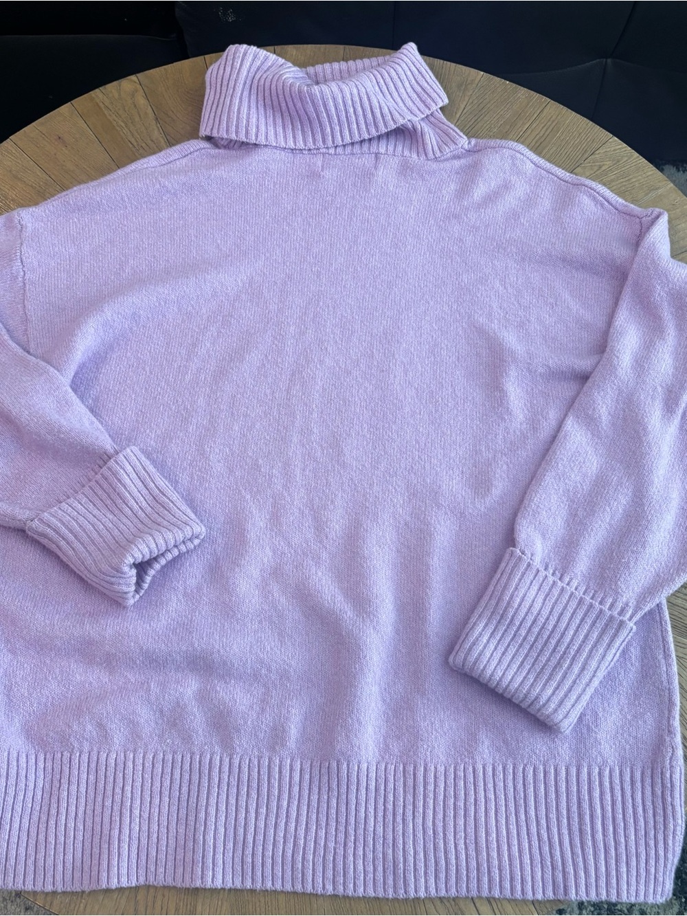 Old Navy Lavender Cowl Neck Sweater